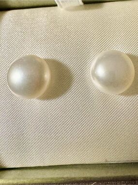 Honora White Pearl Stud Earrings